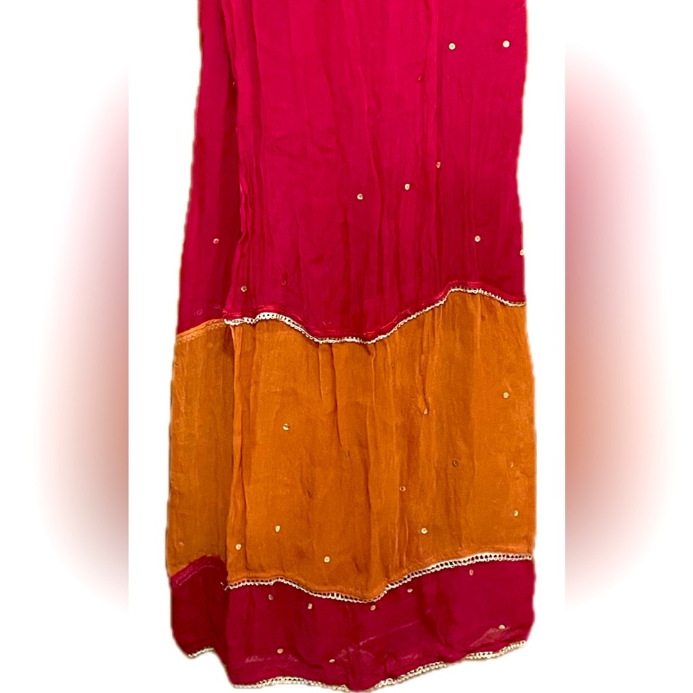 Semi sheer sequin beach sarong